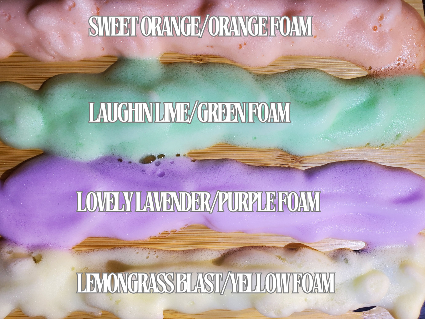 Organic, Colorful Foaming Hand Soap for Kids. Purple Foam. Lavender Fragrance.