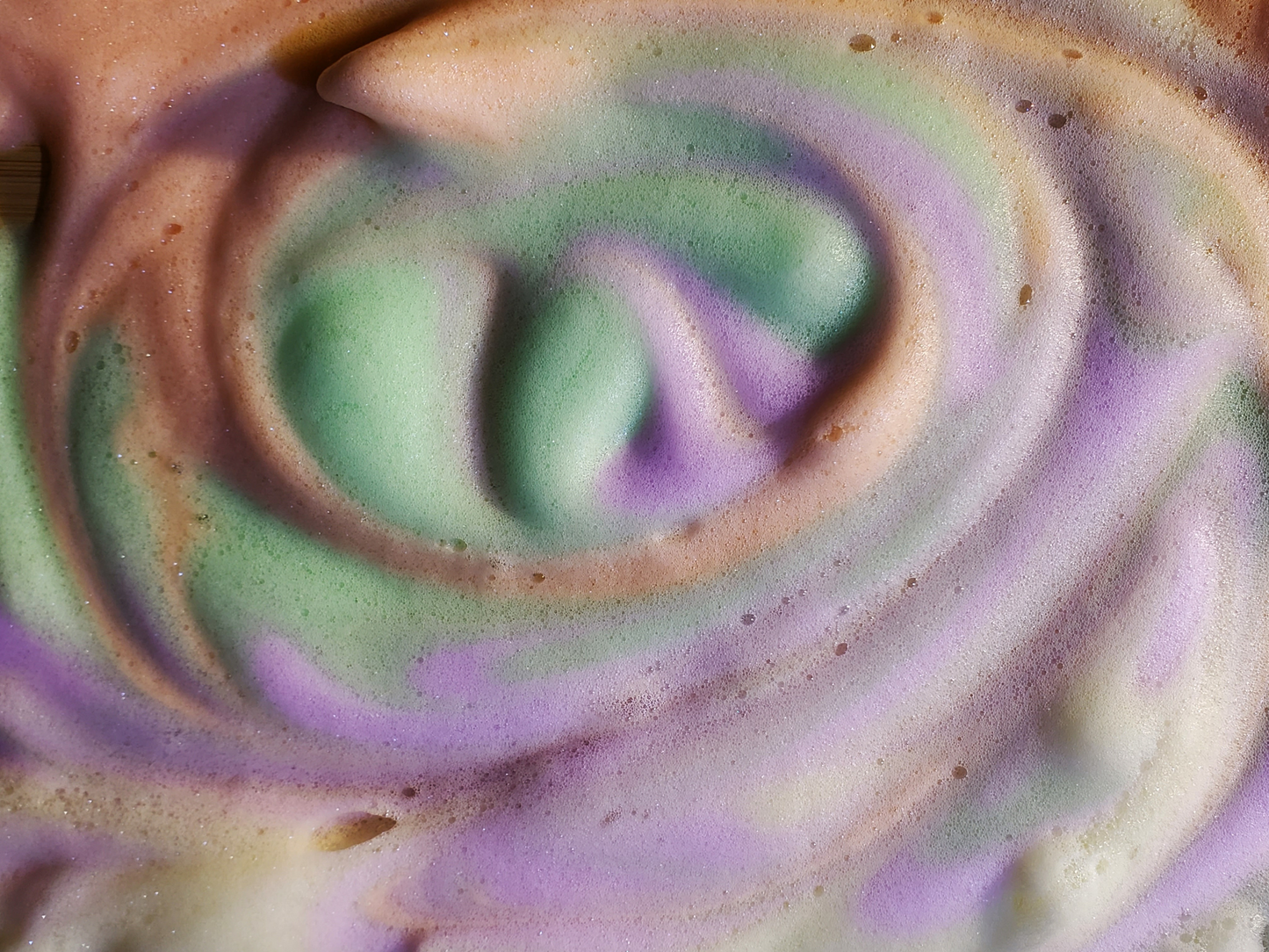 Organic, Colorful Foaming Hand Soap for Kids. Purple Foam. Lavender Fragrance.